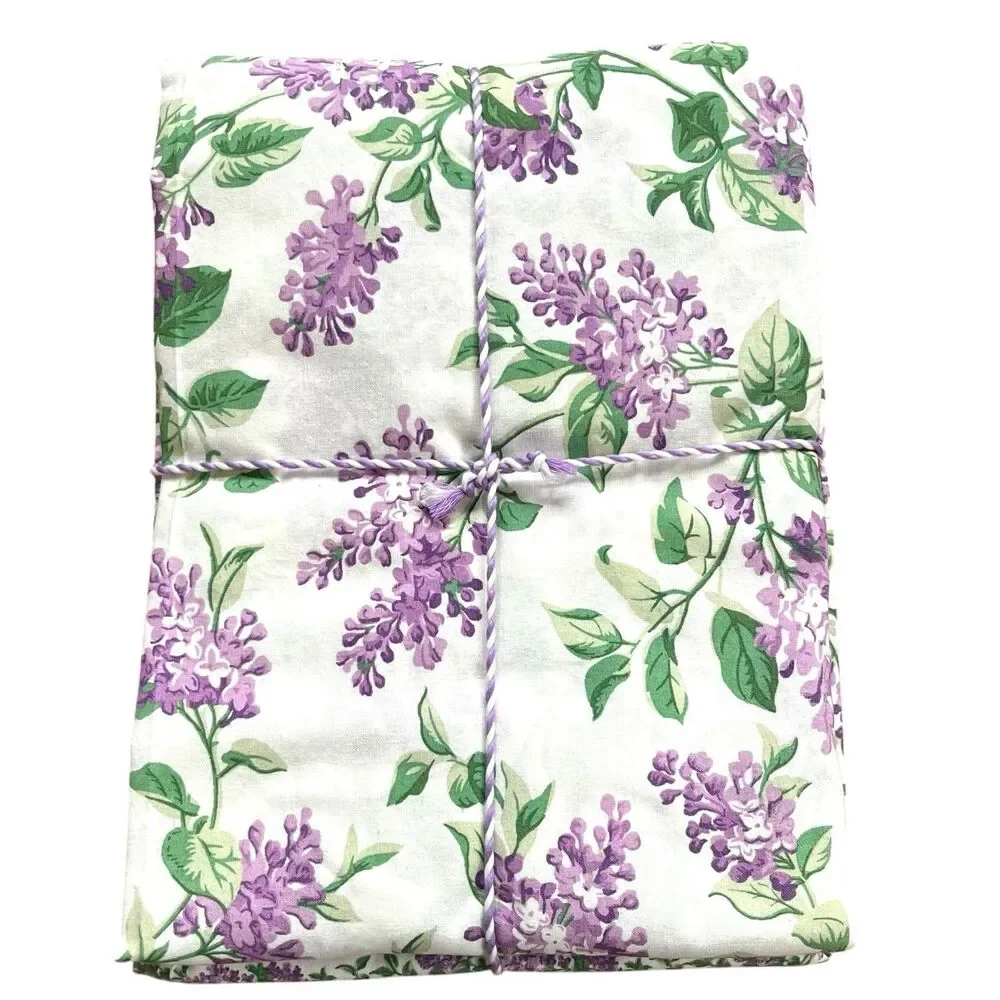 April Cornell Lilac Festival Floral Tablecloth 60x84
